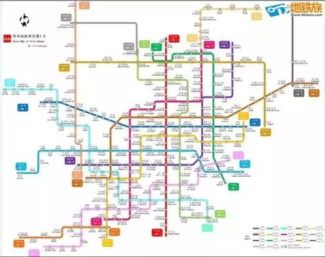 长安地铁规划图，揭秘未来城市交通蓝图